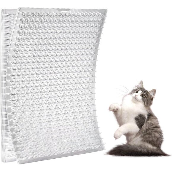 Zipcase Cat Repellent Scat Mat 16" X 13" For Cats & Birds 16 Pack Indoor Outdoor - Picture 1 of 10